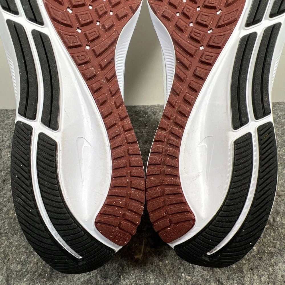 Nike Air Zoom Pegasus 38 - DQ4499 101 - Sail/Black-Red-Men's 13, UK12, EUR 47.5 - Picture 11 of 13